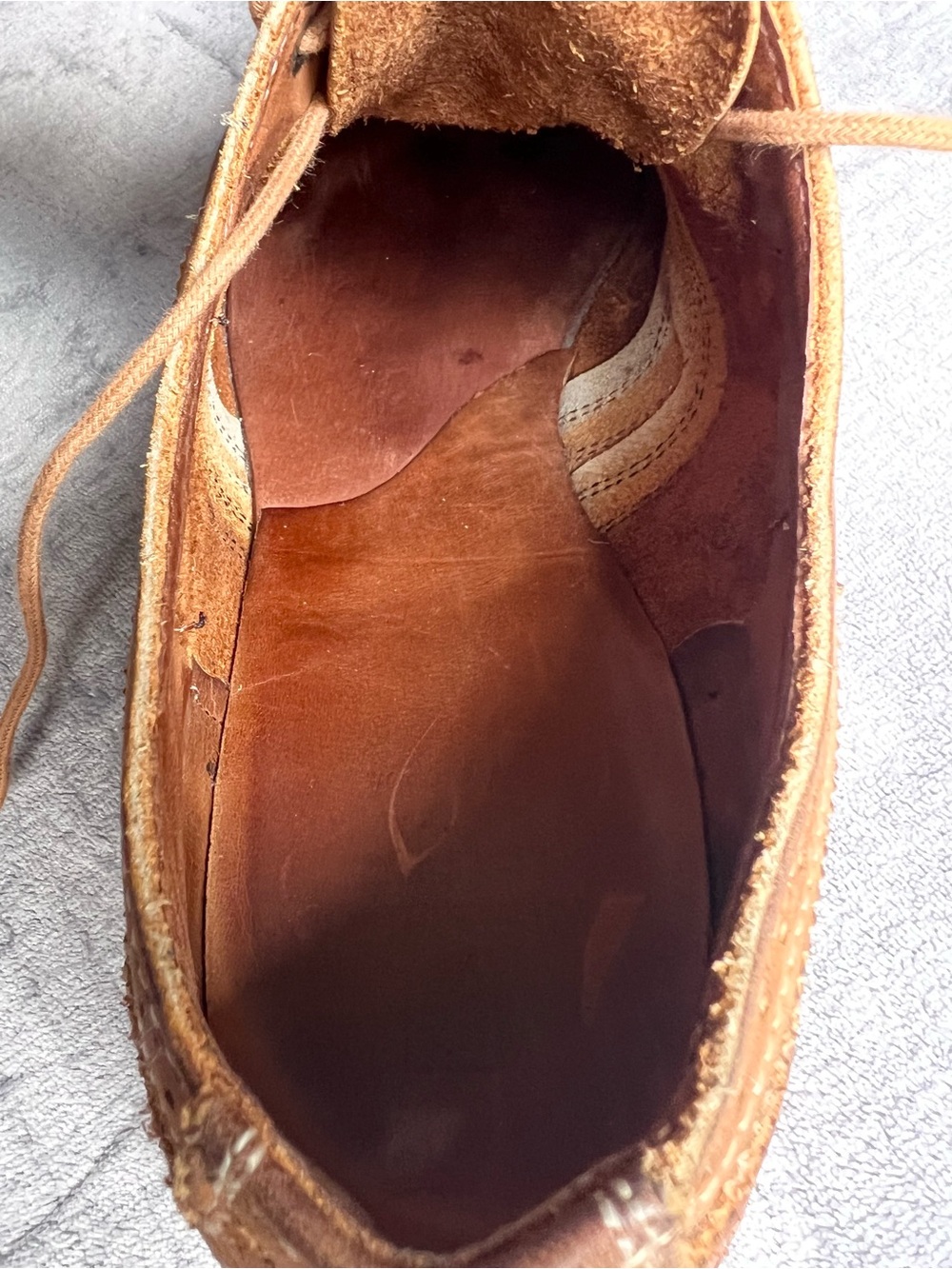 Allen Edmonds Neumok Oxford Men's Size 13 D Wingtip Brogue Brown Leather Shoes - Picture 12 of 16